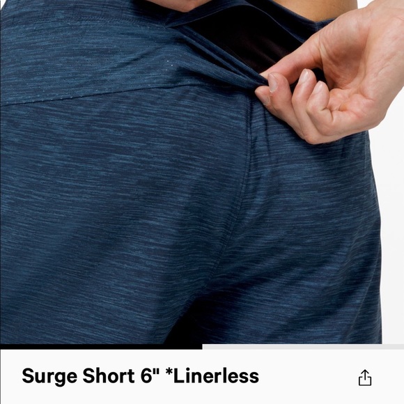 Lululemon men’s shorts - Picture 5 of 5